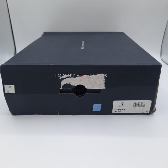 Tommy Hilfiger Women's Brae Pull On Boot Size 11 Black 3.5" Stacked Heel NIB - Picture 8 of 8